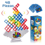 Tetra Tower Juego De Mesa Equilibrio Apilable Didactico