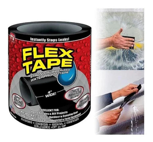 Cinta de Caucho Flex Tape - Resistente al Agua