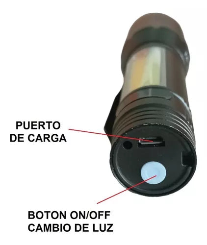 Linterna Táctica Led